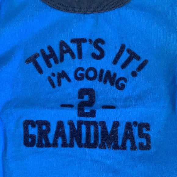 Joe Fresh 'That's it I'm Going to Grandma's!’ PJ Set - Picture 3 of 6